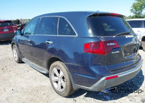 2010 Acura Mdx Technology Package из США, поврежденный, VIN 2HNYD2H67AH509702